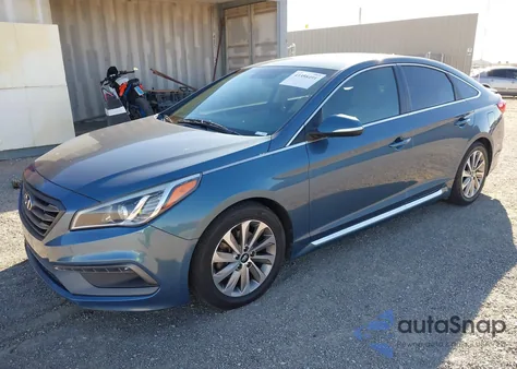 2015 Hyundai Sonata Sport из США, поврежденный, VIN 5NPE34AF4FH233477